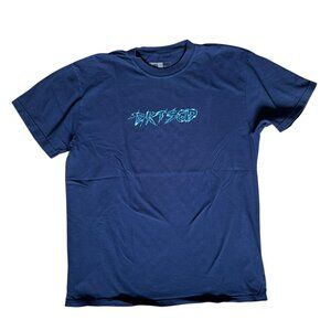 Bucketsquad BKTSQD Navy Basketball Tshirt Mens Large EUC